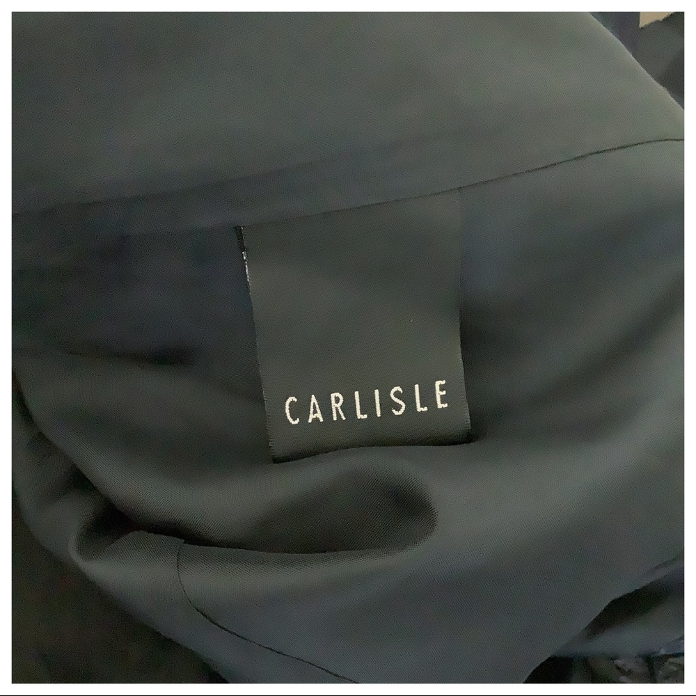 Carlisle Silk Blend Animal Crinkle Jacket Coat 12 - Picture 8 of 11